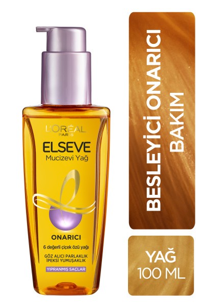 L'Oréal Paris Elseve Mucizevi Besleyici Bakım Yağı 100 ml