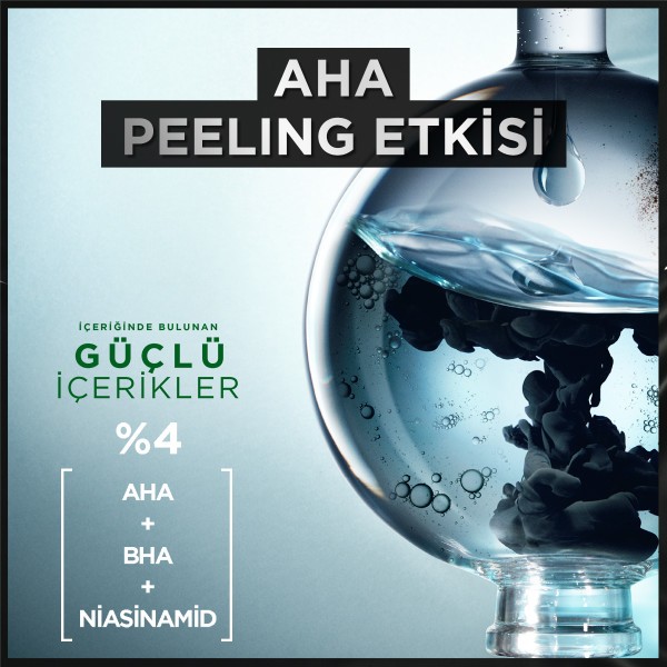 GARNIER AHA+BHA CİLT KUSURLARI KARŞITI SERUM %4 [NİASİNAMİD + PEELING ETKİLİ AHA+BHA] 30ML