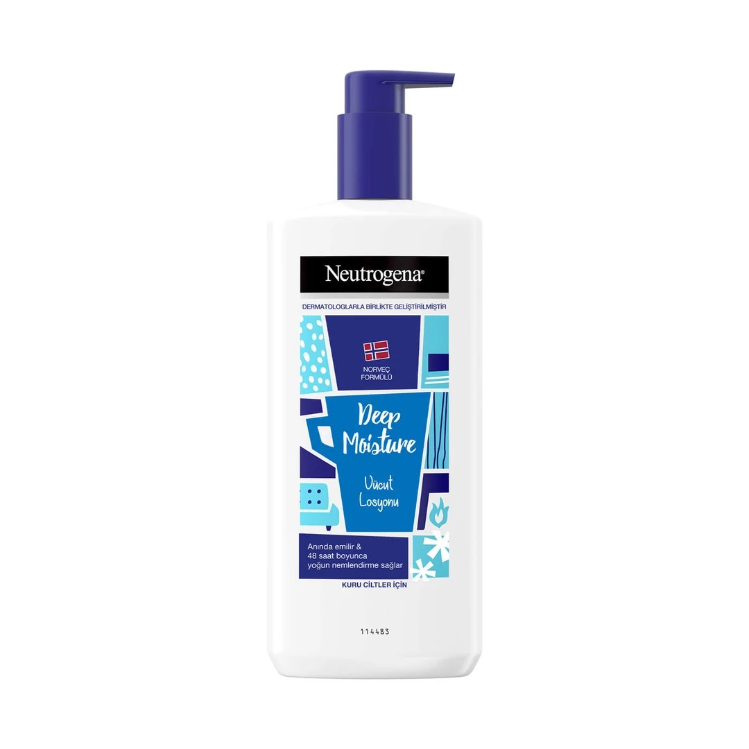 Neutrogena Deep Moisture Vücut Losyonu Parfümsüz 400 Ml