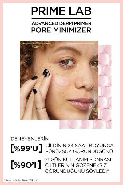 L'Oréal Paris Prime Lab Pore Minimizer Gözenek Küçültücü AHA ve BHA İçeren Primer