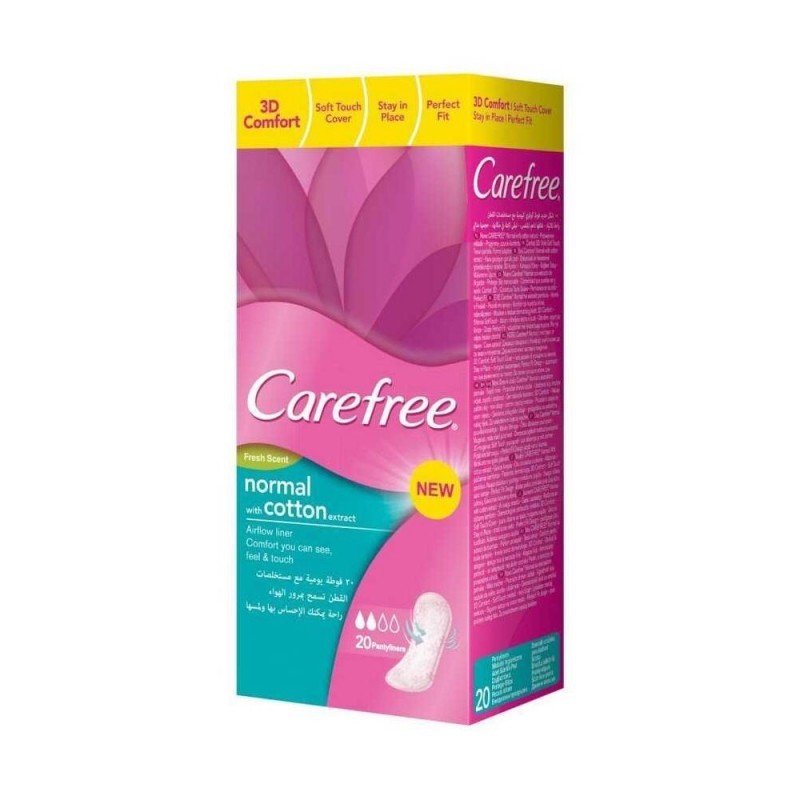 Carefree Normal Cotton 20 Adet 3D Comfort