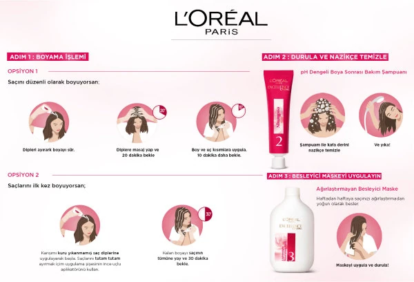 L’Oréal Paris Excellence Creme Saç Boyası 4.54 Koyu Kızıl Kahve