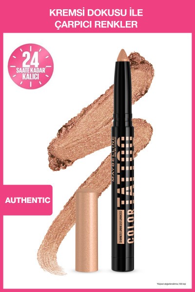 Maybelline New York Color Tattoo 24H Eye Stix - Authentic