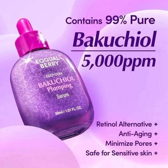 Bakuchiol Plumping Serum  (Kırışıklık Geniş Gözenek Önleyici 13 Çeşit Peptitli Bakuchiol Serumu 30ml)