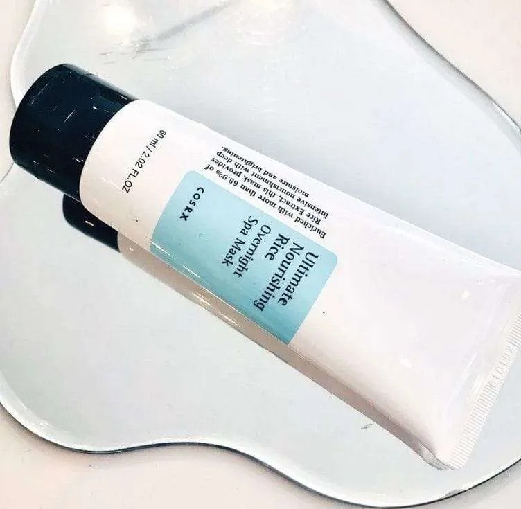 Cosrx – Ultimate Nourishing Rice Overnight Spa Mask (Pirinç Özlü Bakım Maskesi) 60 ml