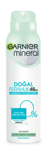 Garnier Mineral Doğal Ferahlık Sprey Deodorant
