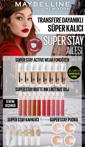 Maybelline New York Super Stay Matte Ink Likit Mat Ruj - 510 Charmer