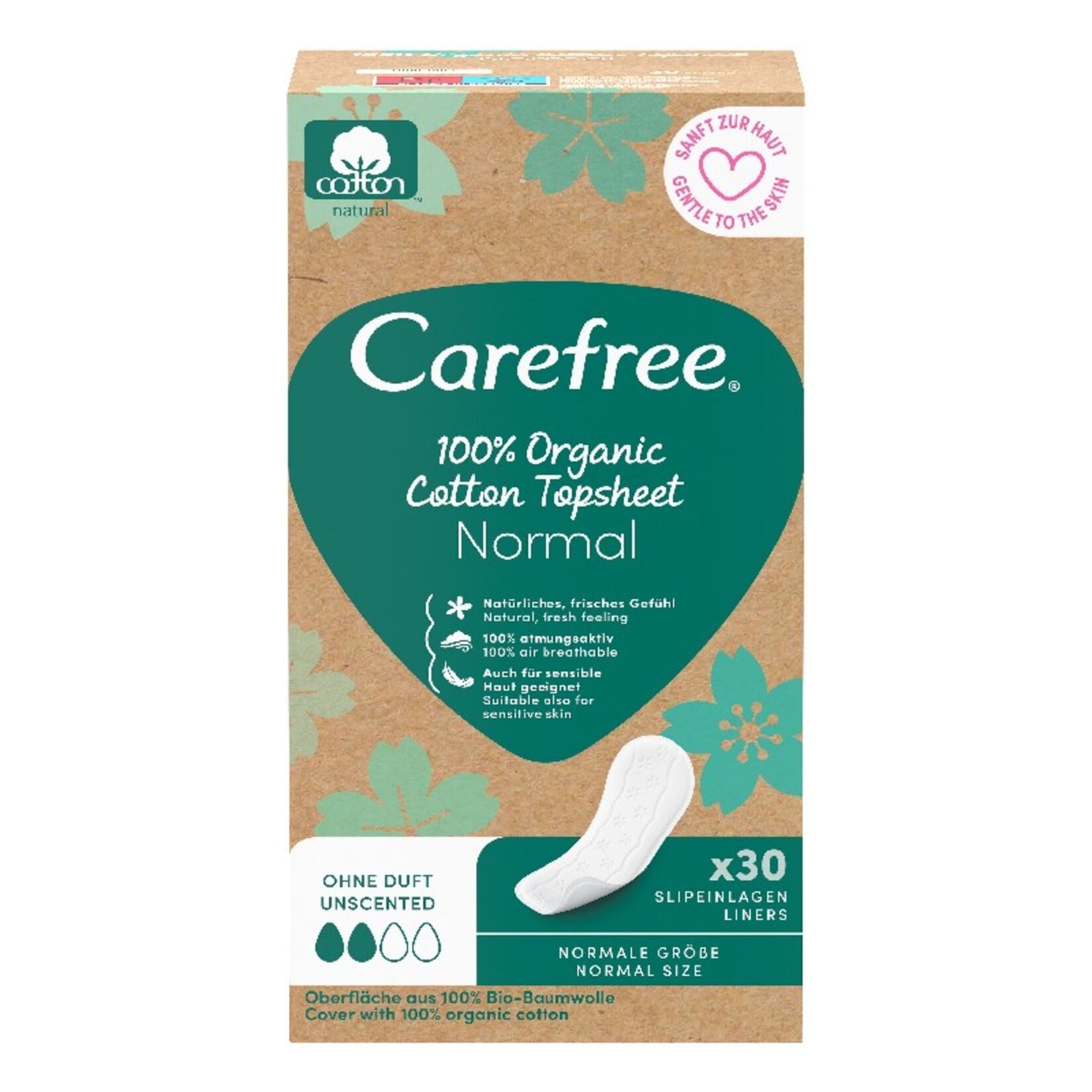 Carefree Organic Cotton 30'lu
