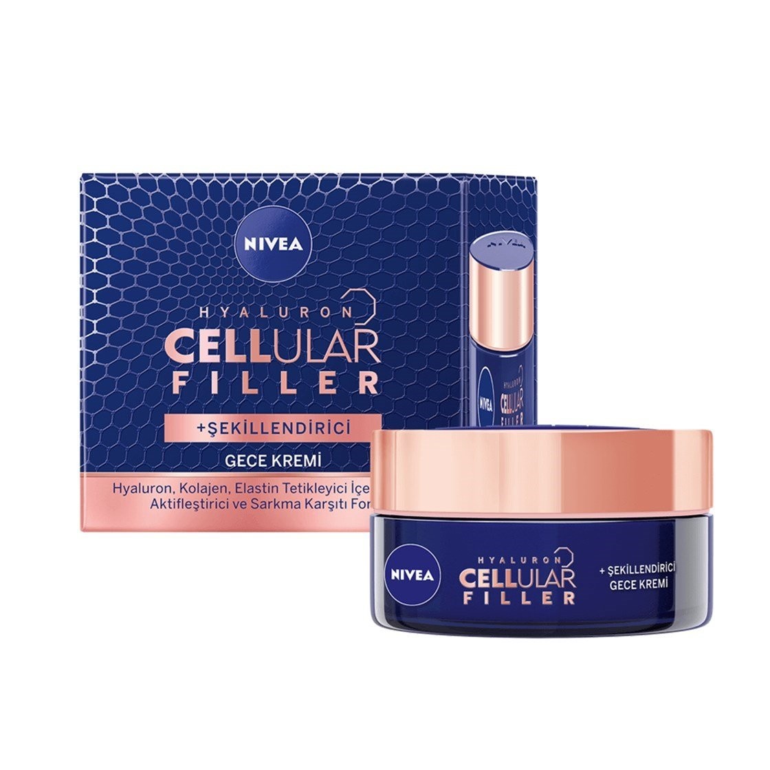 Nivea Cellular Expert Lift Yaşlanma Karşıtı Gece Kremi 50 ml