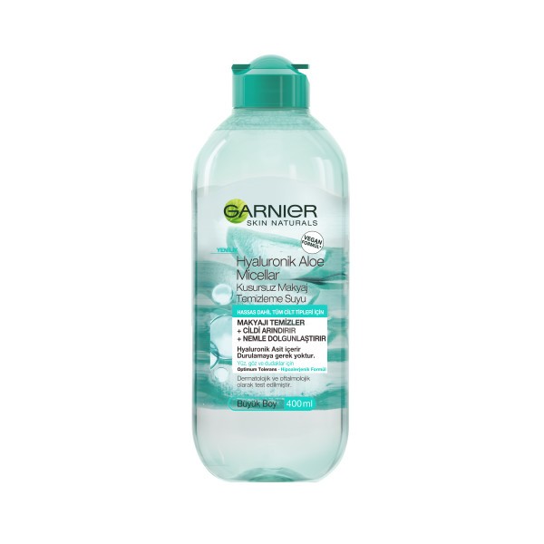 Garnier Hyaluronik Aloe Micellar Kusursuz Makyaj Temizleme Suyu 400ML