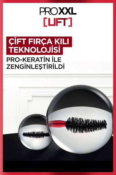 L'Oréal Paris Pro XXL Lift Çift Taraflı Maskara - Kirpik Lifting Etkisi