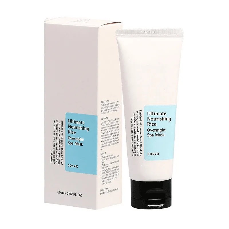 Cosrx – Ultimate Nourishing Rice Overnight Spa Mask (Pirinç Özlü Bakım Maskesi) 60 ml