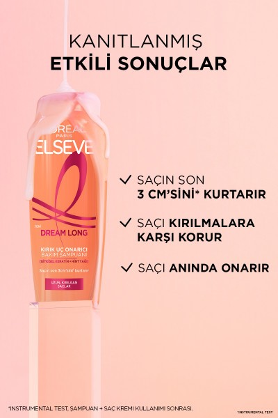 L'Oreal Paris Elseve Dream Long Onarıcı Bakım Şampuanı 300 ml
