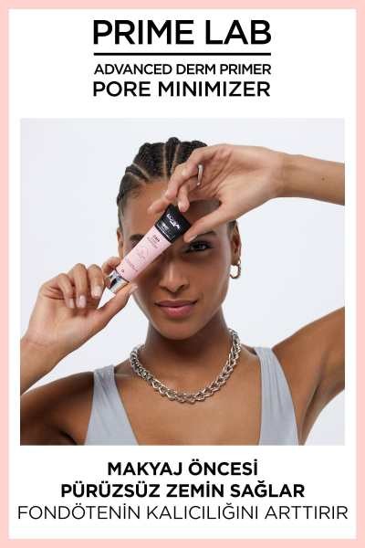 L'Oréal Paris Prime Lab Pore Minimizer Gözenek Küçültücü AHA ve BHA İçeren Primer
