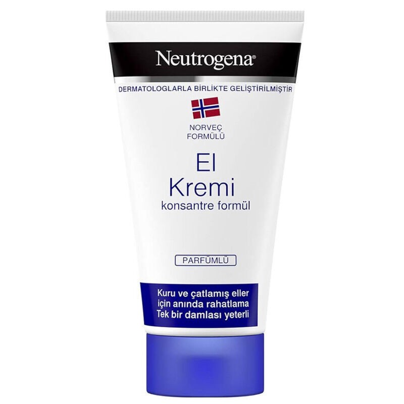 Neutrogena El Kremi 75 ml Norveç Formülü Parfümlü