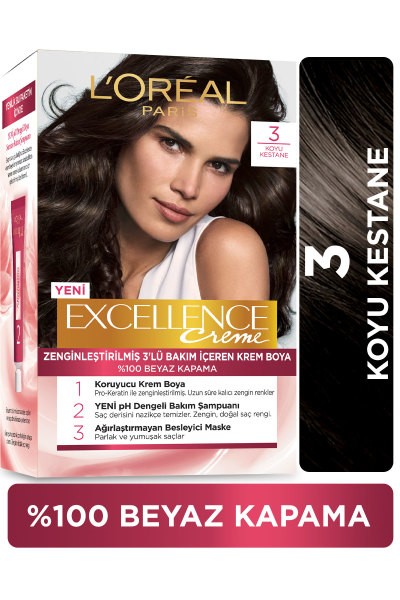 L’Oréal Paris Excellence Creme 03 Ultra Açık Küllü Sarı Saç Boyası