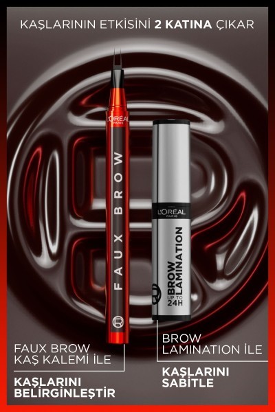 L'Oréal Paris Infaillible Faux Brow Ultra İnce Uçlu Kaş Kalemi - Light Brunette