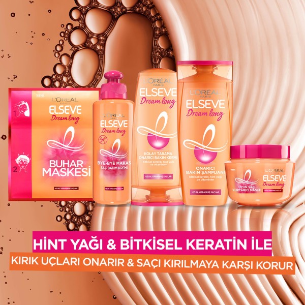 L'Oréal Paris Elseve Dream Long Bye-Bye Makas Saç Bakım Kremi 200 ml