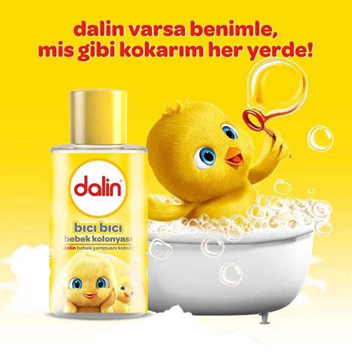 Dalin Kolonya 50 ml Bıcı Bıcı Kokulu