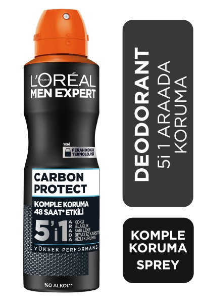 L'Oréal Paris MEN EXPERT CARBON PROTECT ANTI PERSPIRANT DEODORANT 150ML
