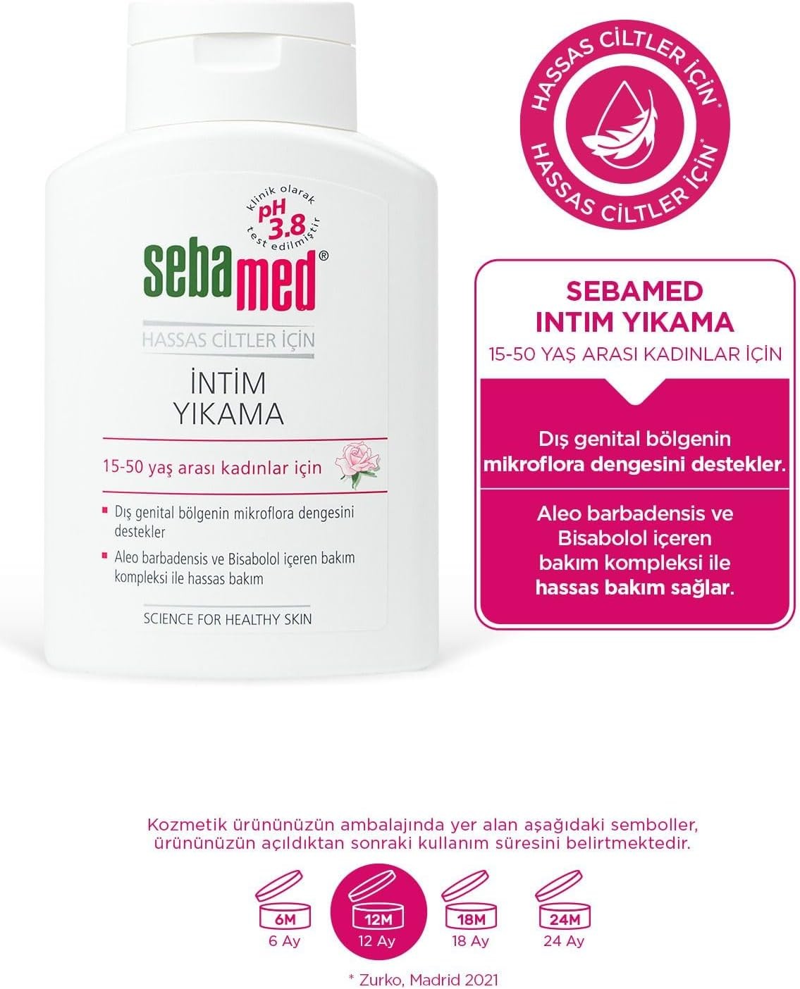 Sebamed Intim Genital Temizleyici Likid 200 ml Ph 3,8