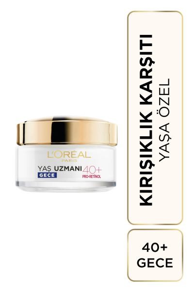 L'Oréal Paris Yaş Uzmanı 40+ Kırışıklık Karşıtı Sıkılaştırıcı Krem