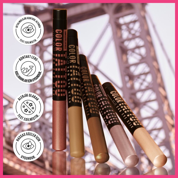 Maybelline New York Color Tattoo 24H Eye Stix - Courageous