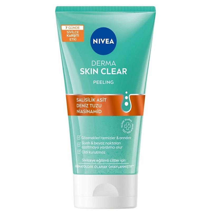 Nivea Yüz Bakım Derma Skin Clear Sivilce Karşıtı Peeling