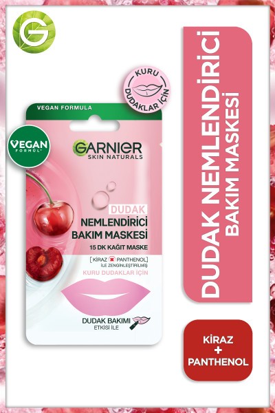 Garnier Dudak Nemlendirici Bakım Maskesi