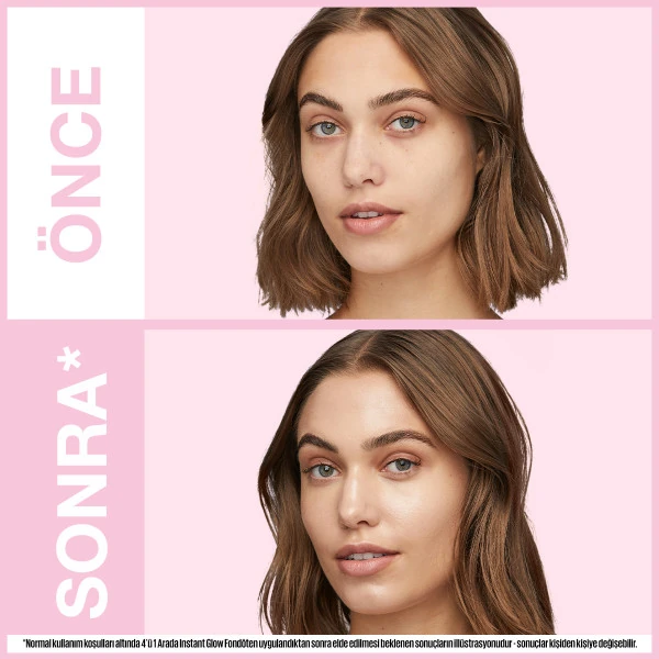 Maybelline New York Instant Perfector Glow 4 Etki 1 Arada Fondöten- 01 Light