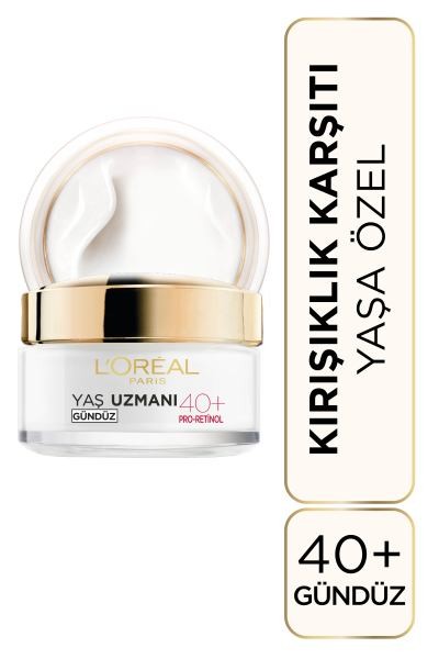 L'Oréal Paris Yaş Uzmanı 40+ Kırışıklık Karşıtı Sıkılaştırıcı Gece Kremi