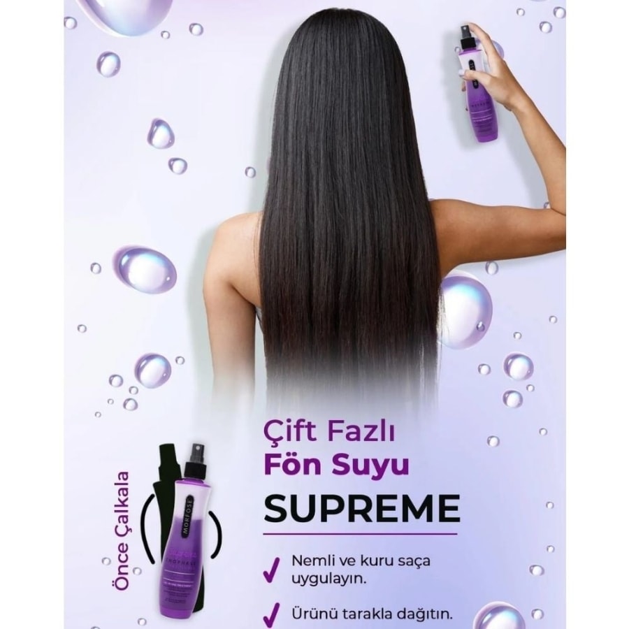 Morfose Çift Fazlı Fön Suyu Supreme 240 ml