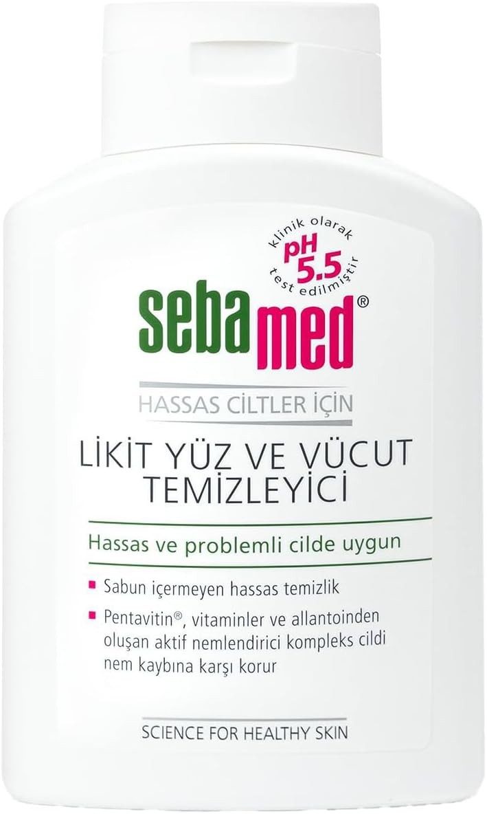 Sebamed Likid Yüz ve Vücut Temizleyici 200 ml