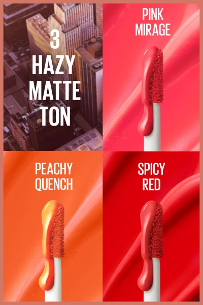 Maybelline New York Sunkisser Hazy Matte Likit Allık - 30 Pink Mirage