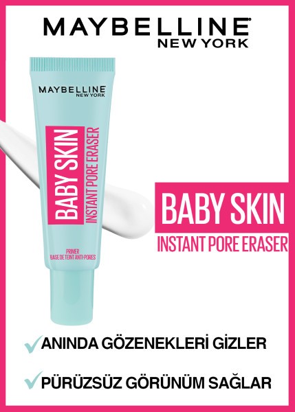Maybelline New York Baby Skin Gözenek Gizleyici Makyaj Bazı
