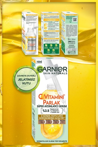Garnier C Vitamini Parlak Süper Aydınlatıcı Serum 30ML