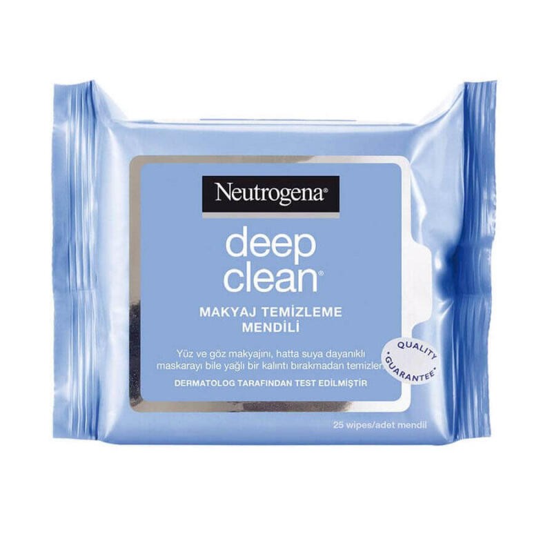 Neutrogena Deep Clean Makyaj Temizleme Mendili 25 Adet