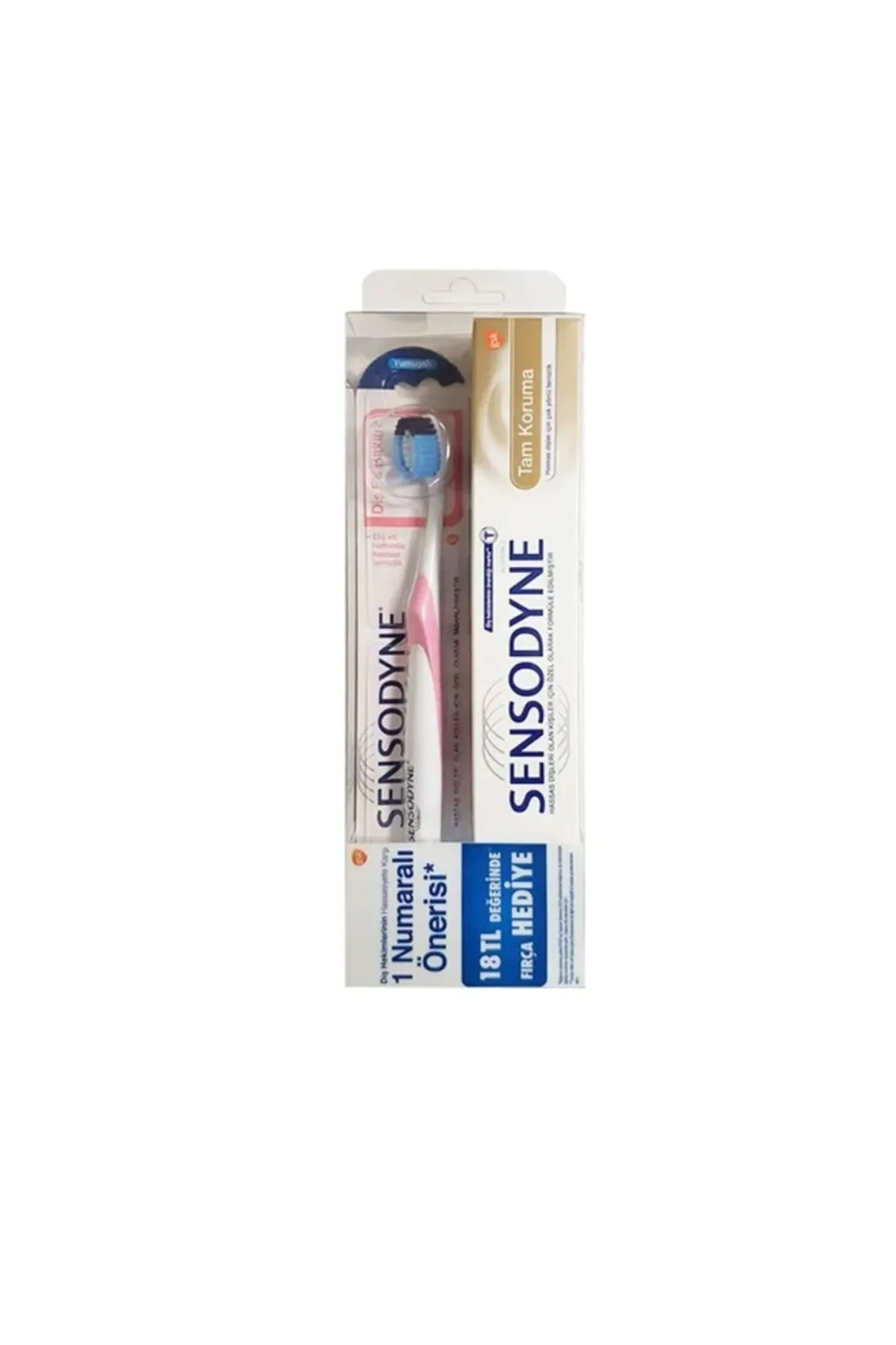 Sensodyne Diş Macunu 75 ml Tam Koruma + Sensodyne Diş Fırçası Yumuşak