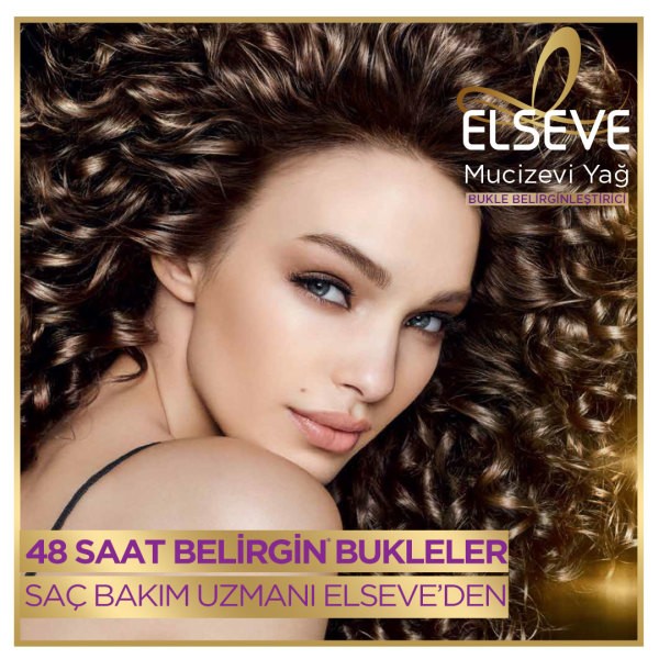 L'Oréal Paris Elseve Mucizevi Amla Yağı Bukle Belirginleştirici Saç Bakım Kremi