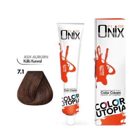 Morfose Onix Tüp Saç Boyası 7.1 Küllü Kumral 60 ml