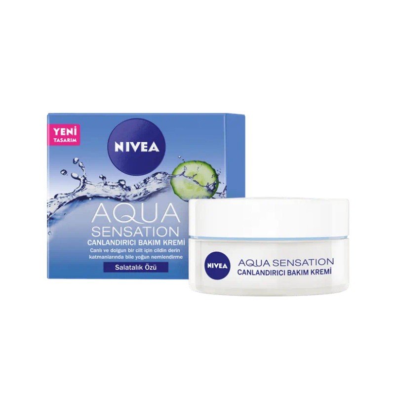 Nivea Aqua Sensatıon Canlandırıcı Yüz Bakım Kremi 50 ml