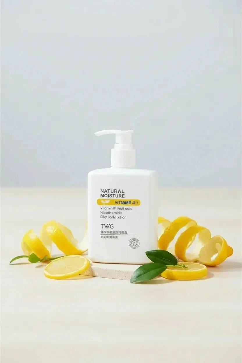 Niasinamid Vitamin B5 C Vitamini Vücut Losyonu