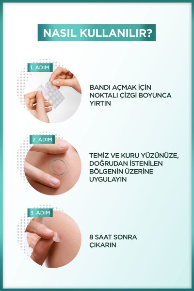 Garnier 8 Saat Görünmez Cilt Kusurları

Görünümü Karşıtı Bant (Pimple Patch) 22 

Adet