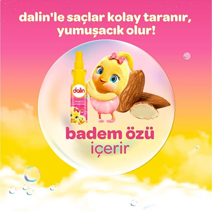Dalin Kolay Badem Yağlı Tarama Spreyi 200 Ml