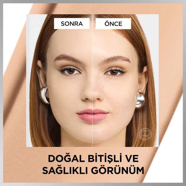L'Oréal Paris True Match Bakım Yapan Fondöten - 3W Sıcak Alt Ton