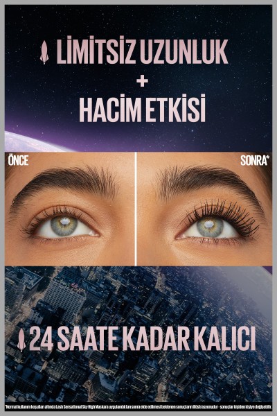 Maybelline New York Lash Sensational Sky High Burgundy Haze Maskara