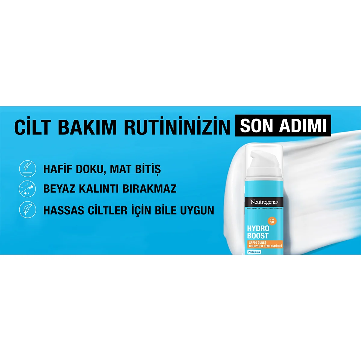 Neutrogena Hydro Boost 50 ml Güneş Koruyuculu Nemlendirici Spf 50
