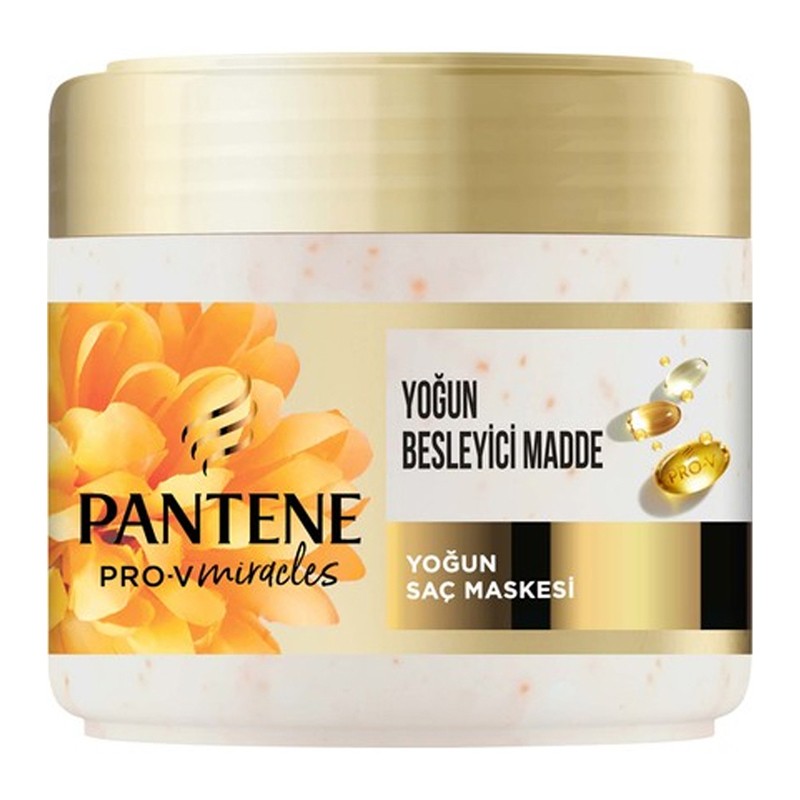 Pantene PRO-V Mıracles Frızz Glow Kuru Saçlar için Maske 300 ml