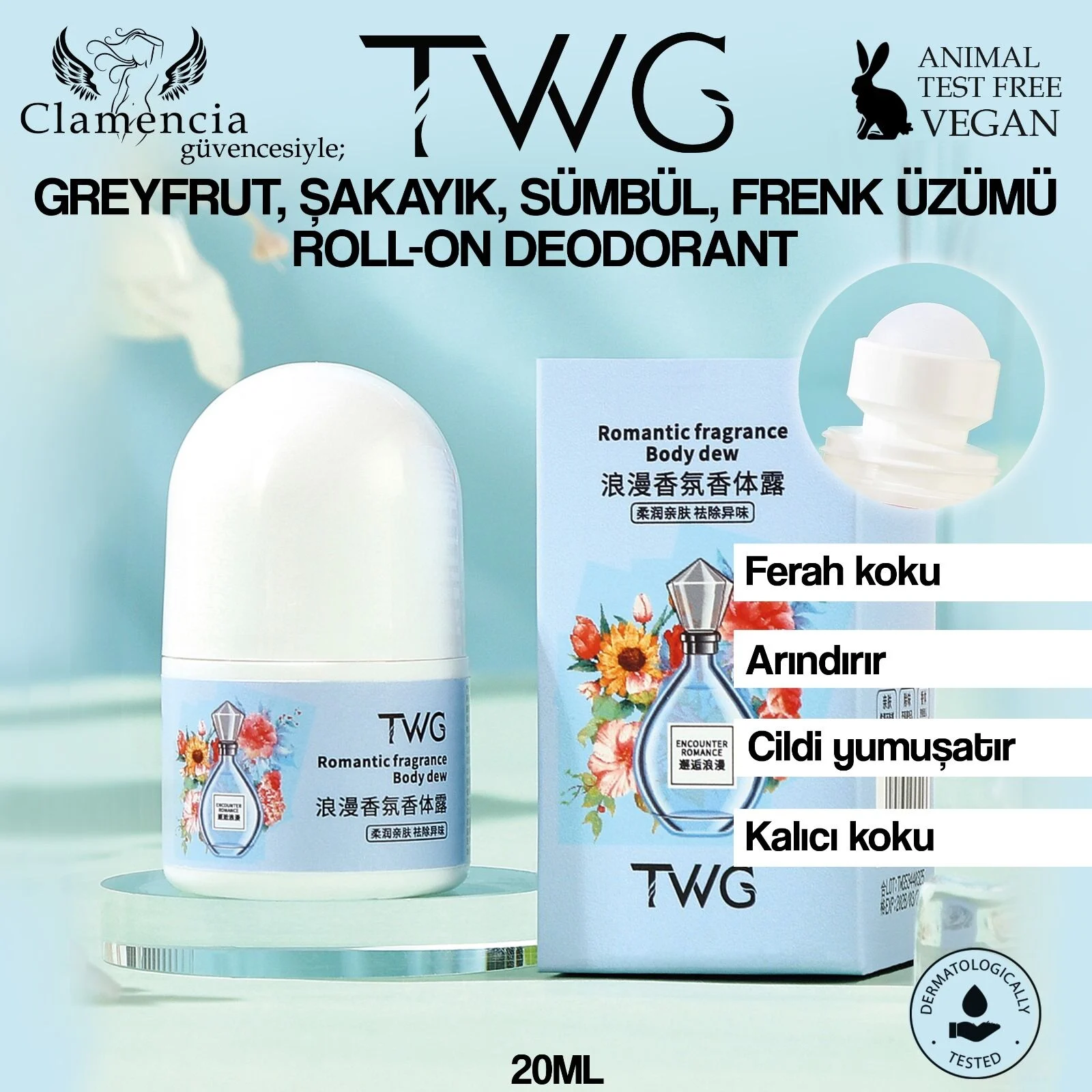 Roll-on Parfüm Seti (20ml-3adet)