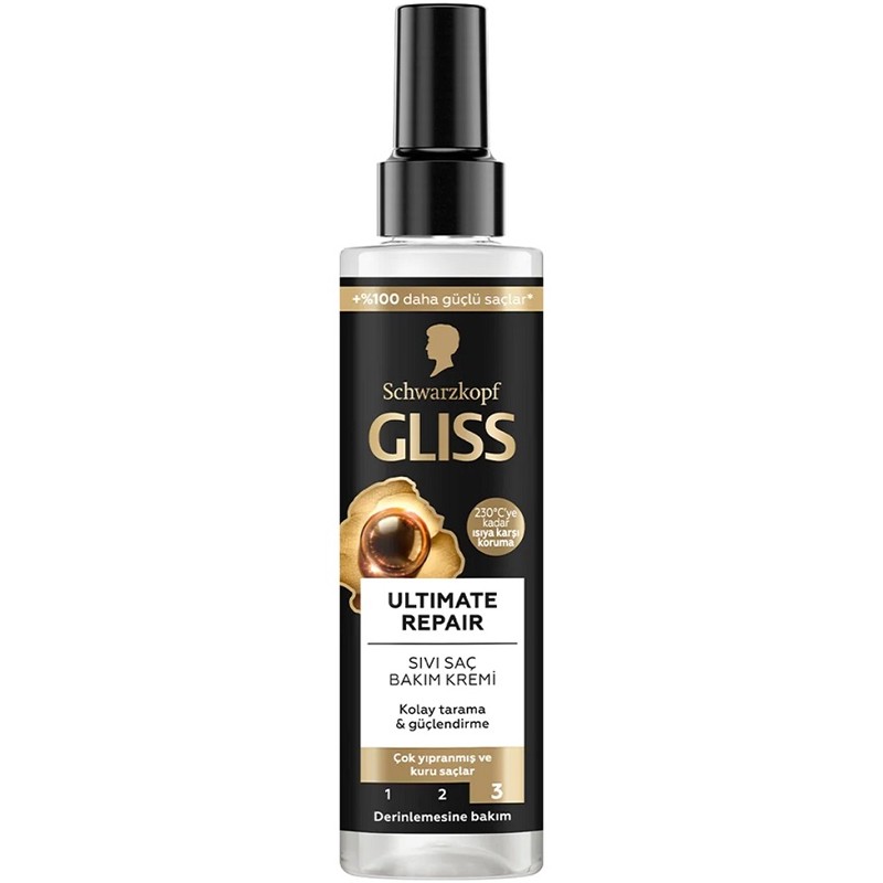 Gliss Sıvı Saç Kremi Ultimate Repair 200 Ml